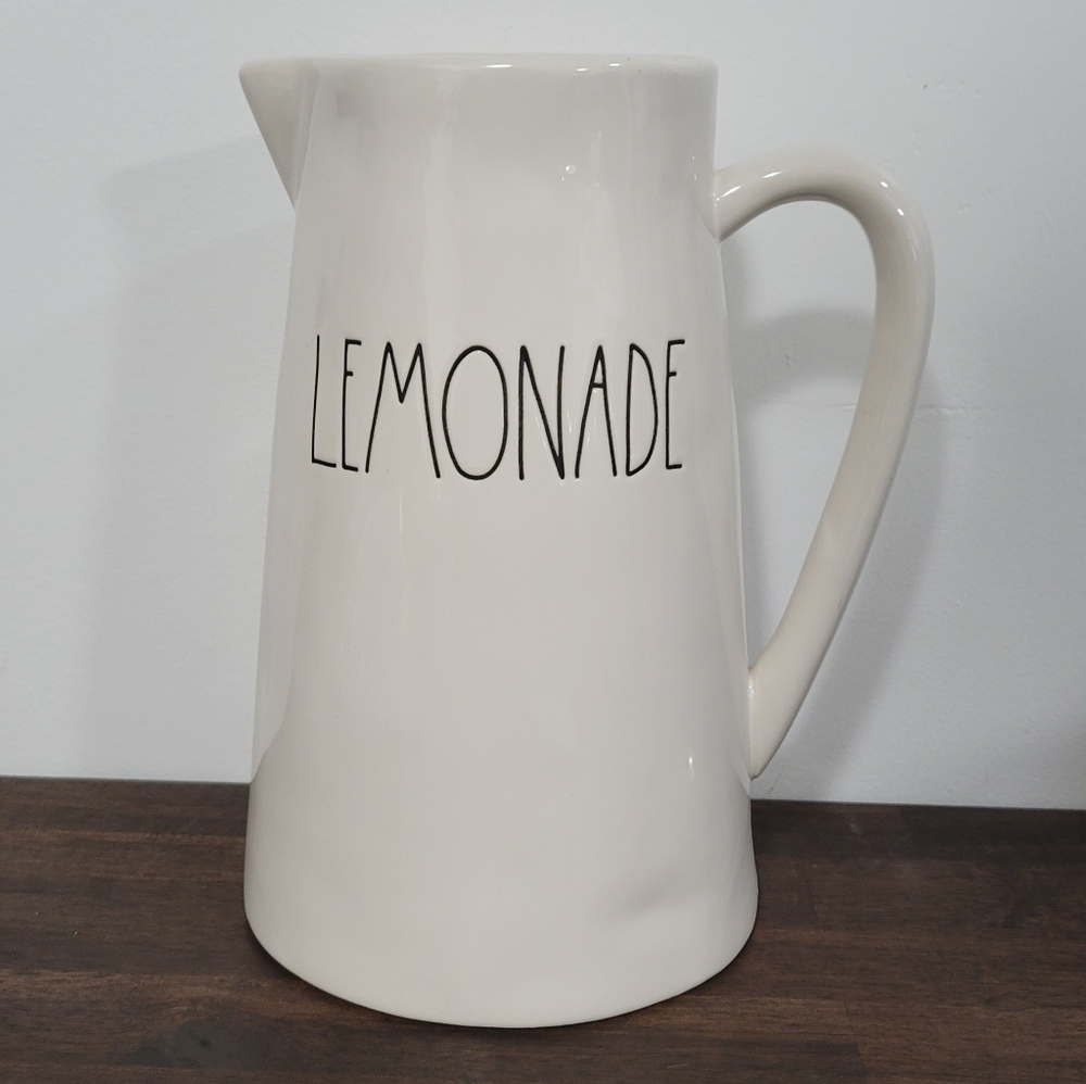 Rae Dunn Lemonade Ceramic Pitcher